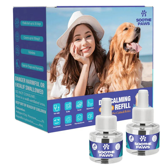 Dog Calming Diffuser Refills – 2 / 4 / 6 Pack (30 Days Each Refill)