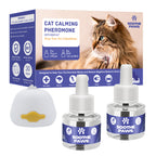 Cat Calming Diffuser Kit, 1 Diffuser + 2 Refills