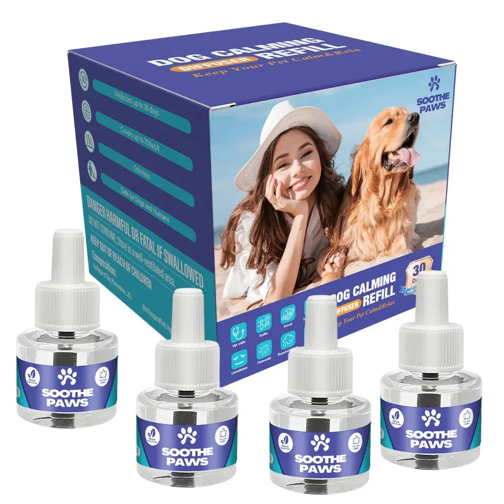 Dog Calming Diffuser Refills – 2 / 4 / 6 Pack (30 Days Each Refill)