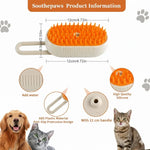 4-in-1 pet steam grooming brush Deshedding & Cleaning Tool - thumbnail 5