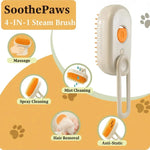 4-in-1 pet steam grooming brush Deshedding & Cleaning Tool - thumbnail 7