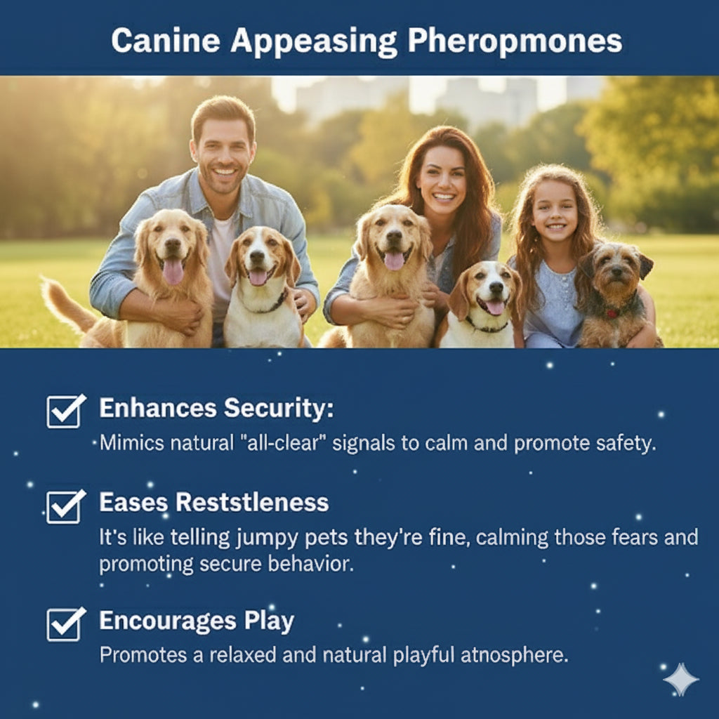 Dog Calming Diffuser Kit, 1 Diffuser + 2 Refills