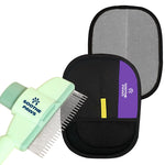 pet grooming brush and hair removal glove+ Pet Hair Removal Glove - thumbnail 4