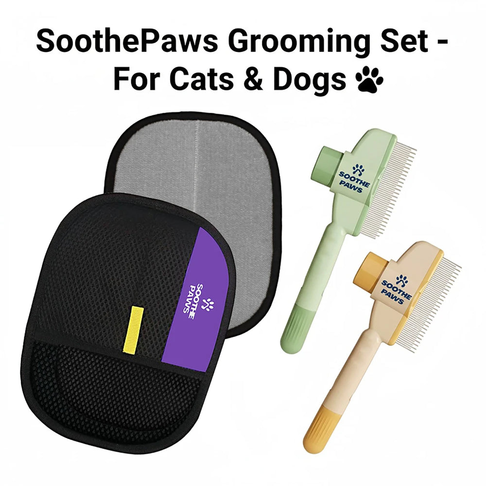 pet grooming brush and hair removal glove+ Pet Hair Removal Glove