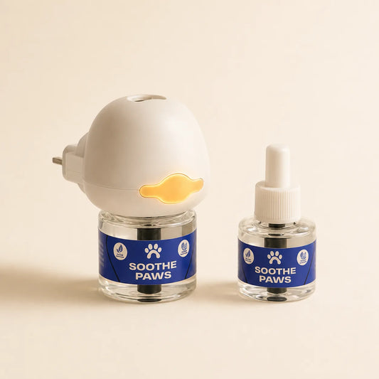 Cat Calming Diffuser Starter Kit, F3 Pheromone | SoothePaws