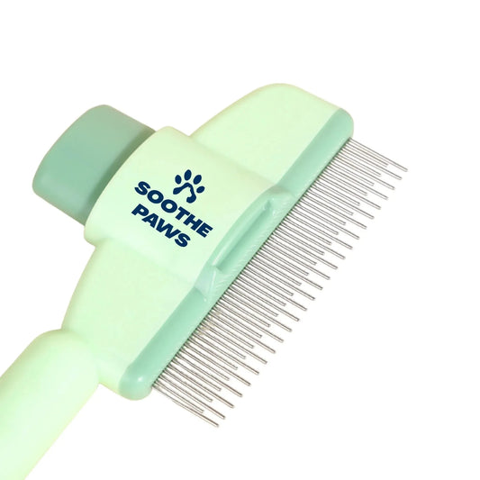 self-cleaning slicker brush for pets (Dogs & Cats)