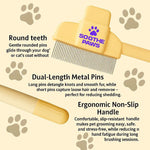 self-cleaning slicker brush for pets (Dogs & Cats) - thumbnail 7
