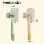 self-cleaning slicker brush for pets (Dogs & Cats) - thumbnail 1